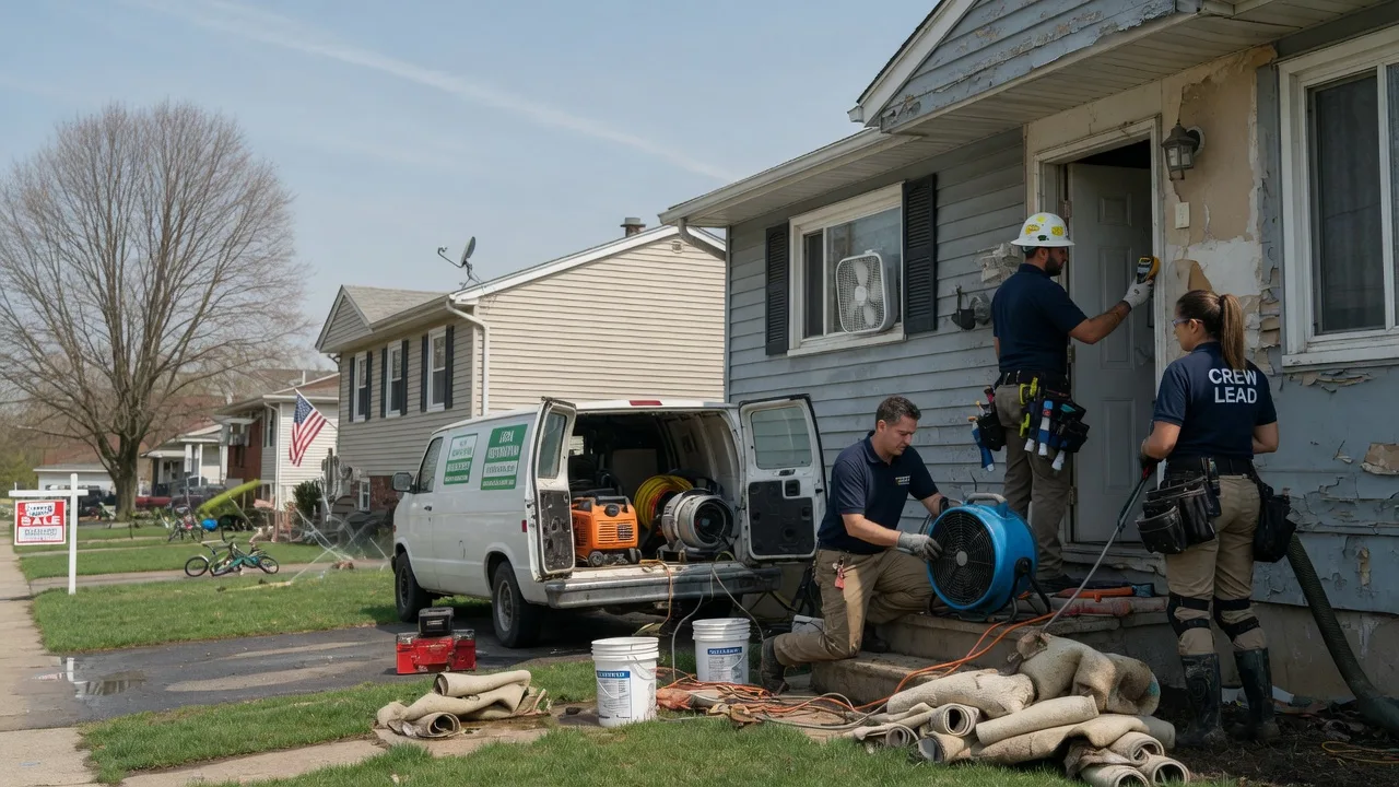 Flood Cleanup in Running Springs, CA near me
